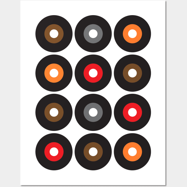 45 Rpm Records Wall Art by analogdreamz